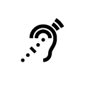 assistive listening access icon